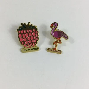 CHAMBORD Set of two TRAVEL PINs NEW - Picture 1 of 2