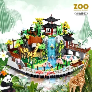 5000pcs Park Series Building Blocks Micro Toy Set Difficult Puzzle Gift - Picture 1 of 8