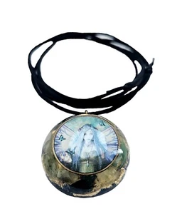 Talisman Orgonit Anhänger MALACHIT Reichtum Gesundheitsschutz Viel Glück - Bild 1 von 8