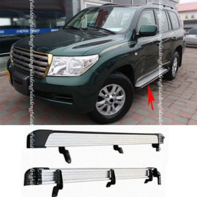 For Toyota Land Cruiser FJ/LC200 2008-2021 alloy Car Side Pedal Board Nerf Bars - Image 1 of 4