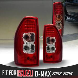 TAIL LIGHT LED RED REAR LAMP FOR ISUZU DMAX D-MAX HOLDEN RODEO RA 2003-2006