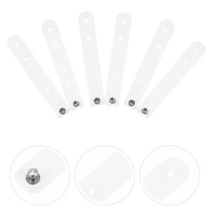 6 Pcs Kabelbahnen Kabelbinder Wiederverwendbar Wiederverwendbare - Afbeelding 1 van 12
