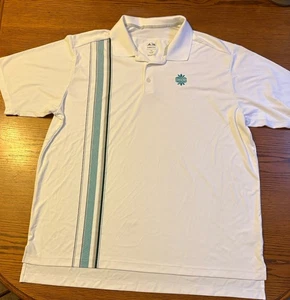 Adidas Golf Climacool Herren Waikoloa Beach Herren Poloshirt Weiß Hawaii XXL - Bild 1 von 5