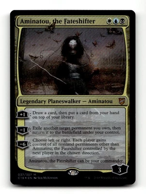 Aminatou, the Fateshifter Commander 2018 #37 Foil Mythic - Image 1 of 2