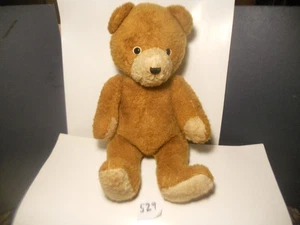 Vintage großer brauner TEDDYBÄR KARNEVAL 60er 70er 24 evtl. deutsche Strohfüllung - Bild 1 von 5