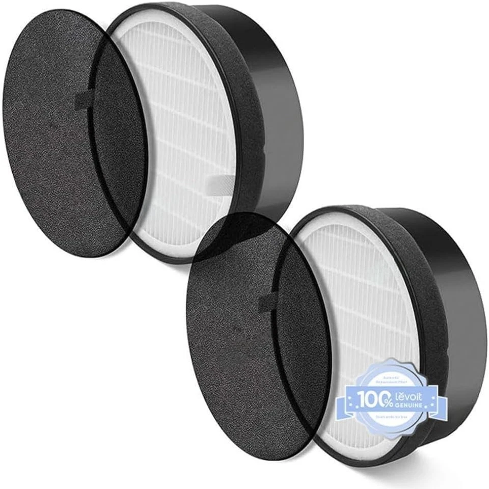 LEVOIT Air Purifier Replacement True HEPA Filter LV-H132-RF 2 Pack