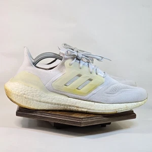 Adidas Ultraboost Schuhe Herren Größe 9 weiß Boost Laufen Primeknit Continental - Bild 1 von 10