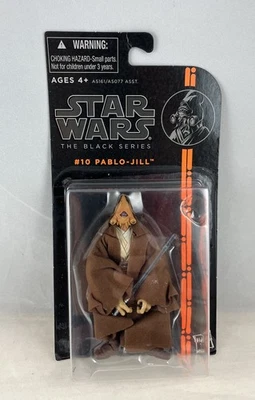 STAR WARS LA SERIE NEGRA 3,75” PABLO JILL JEDI AOTC CLONES DE ATAQUE VER FOTOS Foto 1 de 4