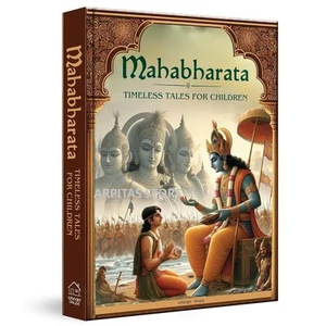 Illustrated Mahabharata: Timeless Tales for Children (Deluxe Edition) Hardcover - Picture 1 of 3