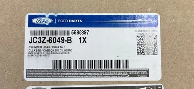 Ford 2015-2019 Ford F250 F350 6.7 DIESEL V8 Cylinder Head JC3Z6049B LEFT - Image 1 of 3