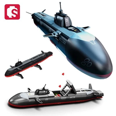 698PCS SEMBO Submarine — Military Assault Building Blocks 🚢 - Image 1 of 4