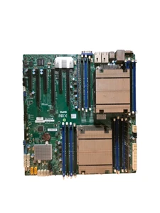 Lot carte mère Supermicro X10DRI-T 2x Intel Xeon E5-2620 v3 32 Go LGA 2011-3 - Photo 1/3