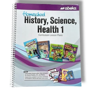 Abeka Homeschool History Science Health 1 Curriculum Lesson Plans - Picture 1 of 9