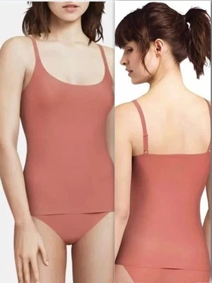 Camisola elástica suave Chantelle 1062 ~ rosa ~ m/l ~ nueva con etiquetas precio de venta sugerido por el fabricante 52 USD Foto 1 de 4