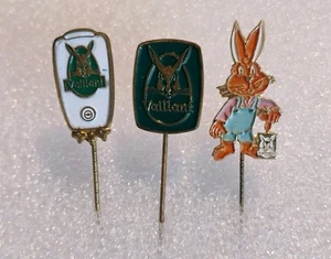 Vaillant Heizungsanlage Heizung Hase Vintage Pin Anstecknadel Abzeichen - Bild 1 von 1