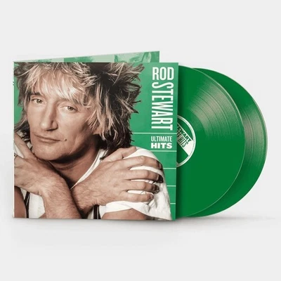 Rod Stewart - Ultimate Hits [New Vinyl LP] Colored Vinyl, Green - Image 1 of 2