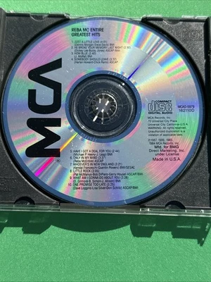 1987 Reba McEntire’s : Greatest Hits  - Audio CD - Missing Book Cover Foto 1 de 4