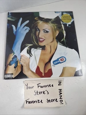 BLINK-182 EXPLICIT!! RARE! ENEMA OF THE STATE LIMITED ED RED/WHITE SPLIT VINYL!! - Image 1 of 4