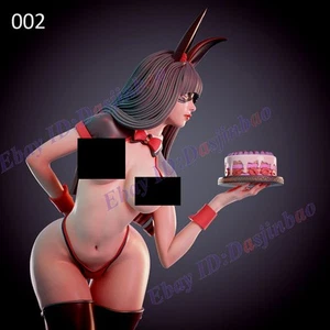 Kit de modelo de impresión 3D Bunny Waitress 1/4 sin pintar sin montar GK 002 NSFW - Imagen 1 de 4