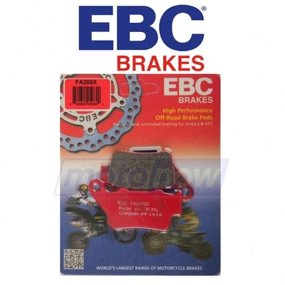 EBC Rear X Series Carbon Brake Pads for 2009 Husqvarna SM 125 - Brake Brake qk Foto 1 de 4