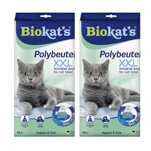 2 x Biokat's XXL Bandeja de arena para gatos Bolsas de revestimiento Resistente 55 x 45 x 12 cm - Imagen 1 de 4