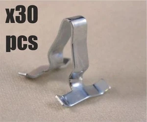 VW Bug Beetle T1 deluxe body WIDE trim clip 52-66 T3 62-66 30 pcs 30 clips - Picture 1 of 1
