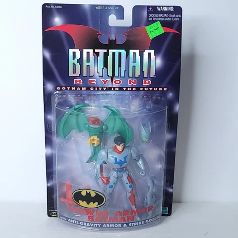 Batman Beyond Animated Series: Power Armor Batman Figure Vintage 1999 Bent Card Cover