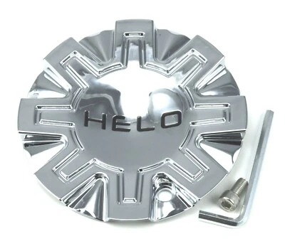 NUEVO Tapacubos de rueda cromados Helo 5 pernos HE870 LG1108-12 Foto 1 de 3