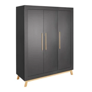 Schardt Miami Black Nature Schrank 3 Türen 194x154x53 cm NEU - Bild 1 von 2