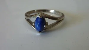 SALE 10K STERN SAPHIR DAMEN RING - Bild 1 von 2