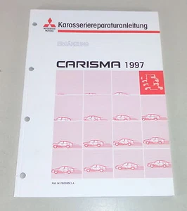 Manual De Taller Suplemento Mitsubishi Carisma Año De Modelo 1997 Carrocería - Imagen 1 de 1