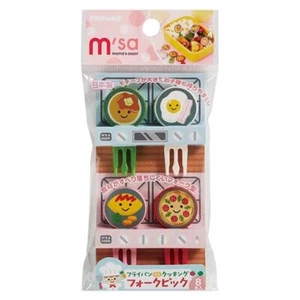 Food Picks Gabeln TORUNE Brotdose Japanisch Bento Bratpfanne Kochen Japan 8 Stck. - Bild 1 von 6