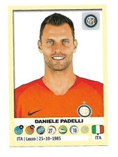No. 230 Daniele Padelli Inter - 2018 Panini footballers 19