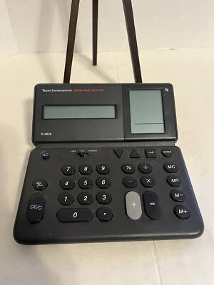 Texas Instruments TI-5038 Calculator, ***** FOR PARTS, BATTERY DOOR ONLY***** C8 - Image 1 of 4
