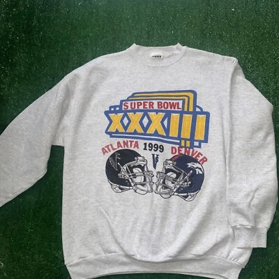 Suéter Super Bowl 1999 raro vintage talla XL Foto 1 de 4
