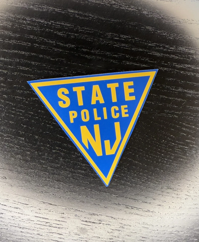 New Jersey State Police 3” Sticker Decal PBA Trooper NJSP Family Supporter Blue - Image 1 of 1