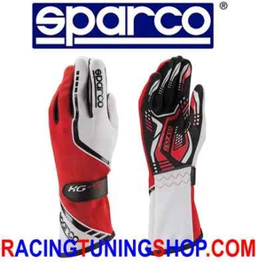 GUANTES KART SPARCO TORPEDO KG5- KARTING 11 ROSSI/BLANCOS - Imagen 1 de 3