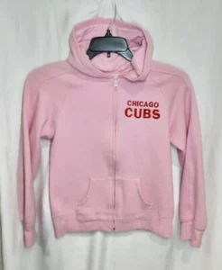 Chicago Cubs Zip Up Hoodie Girl's Size 16 - L1 - Picture 1 of 4