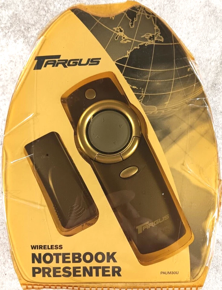NEW Targus Notebook Wireless Presenter w/Laser Pointer 50 Foot Range PAUM31U - Image 1 of 3