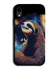 Space Sloth Phone Case Cover Sloths Face Stars Planets Cool Novelty Fun CX17