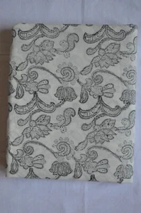 Indian Hand-Block Print Floral 100% Cotton Fabric 10 Yard New Print_1432 - Picture 1 of 13