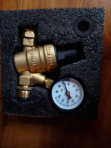 Regulador de presión de agua Rvmate con medidor, nuevo - Imagen 1 de 3