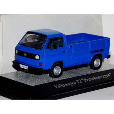 VOLKSWAGEN T3 VW PRITSCHENWAGEN BLUE CORNATBLAU PREMIUM CLASSIXXS 11501 1/43 - Image 1 of 4