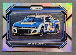 2023 Panini Prizm NASCAR Racing #92 Chase Elliott Silver Prizm Parallel - Foto 1 di 2