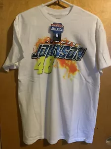 NASCAR Jimmie Johnson 48 Lowes Hendrick T-Shirt Herren XL Neu mit Etikett - Bild 1 von 3