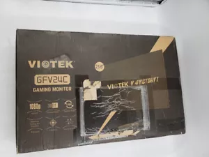 VIOTEK GFV24C 24" FHD 144HZ 4MS FREESYNC ULTRA-THIN GAMING MONITOR - Picture 1 of 2