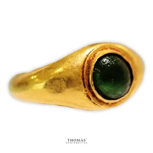Antiguo anillo de oro romano - siglo II - III d.C. - Imagen 1 de 3
