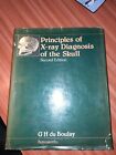 PRINCIPLES OF X-RAY DIAGNOSIS THE HUMAN SKULL G.H. du BOULAY MEDICAL BOOK XRAY