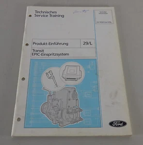 Información Técnica Servicio Training Ford Transit Epic-Einspritzsystem 9/1996 - Imagen 1 de 1