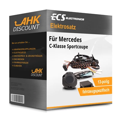 Für Mercedes C-Klasse Sportcoupe 11- ECS Elektrosatz 13polig fahrzeugspezifisch - Bild 1 von 2